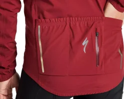 Specialized RBX Comp Rain Jacket (Maroon) (XS)