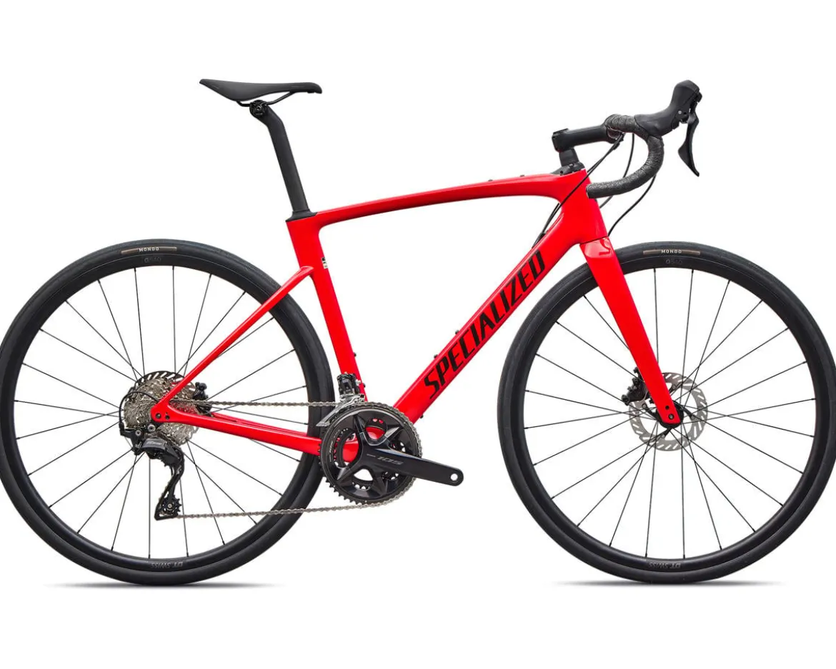 Specialized Roubaix SL8 Sport (Gloss Vivid Red/Obsidian) (49cm) (Shimano 105)