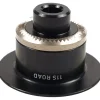 Specialized Roval Rear Axle Drive Side End Cap (Black) (QR x 130mm) (Roval Aero-Flange/Low-Flange) (Shimano 11 Speed Road)