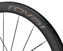 Specialized Roval Terra Aero CLX Gravel Wheel (Satin Carbon/Gloss Black) (Front) (700c) (Centerlock) (Tubeless)
