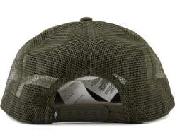Specialized S-Logo Trucker Hat (Oak Green/Birch White) (Universal Adult)