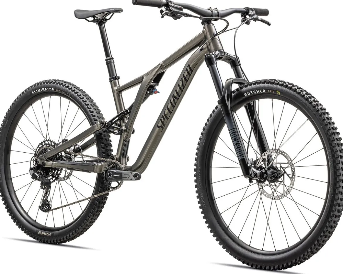 Specialized Stumpjumper Alloy Mountain Bike (Gloss Black Tint/Black) (S6)