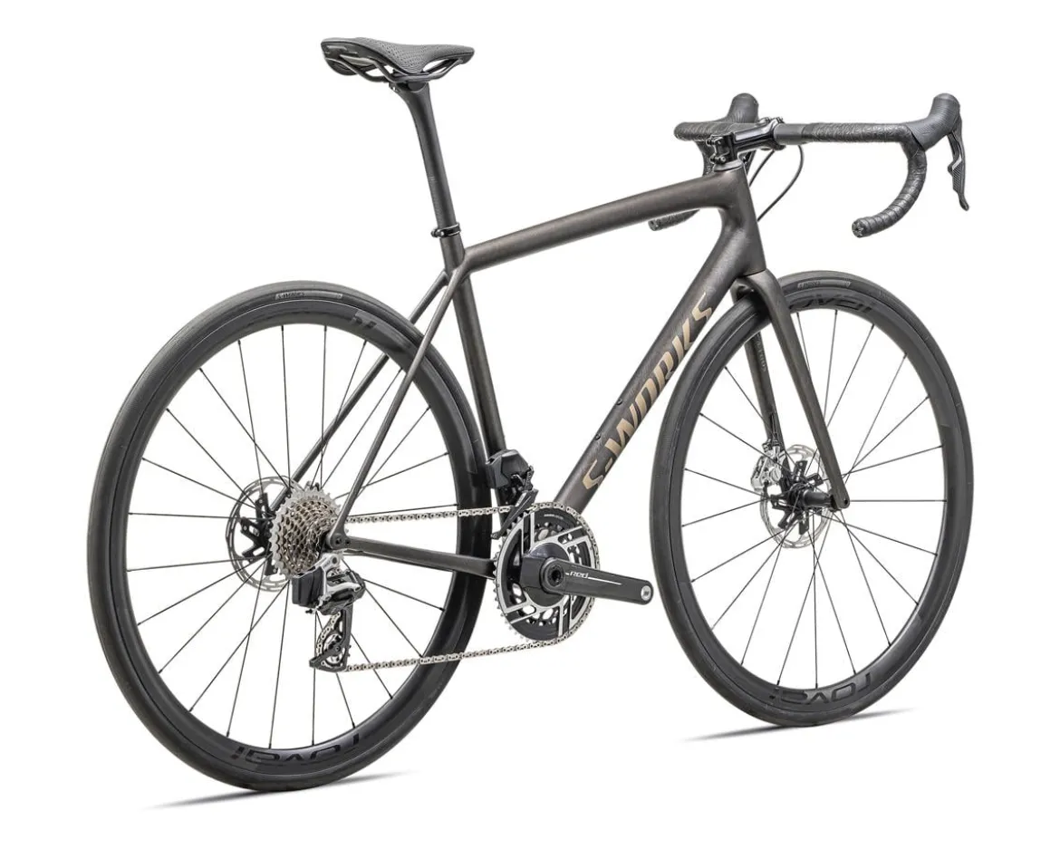 Specialized S-Works Aethos (Doppio/Gunmetal/Gold) (58cm) (SRAM Red AXS)