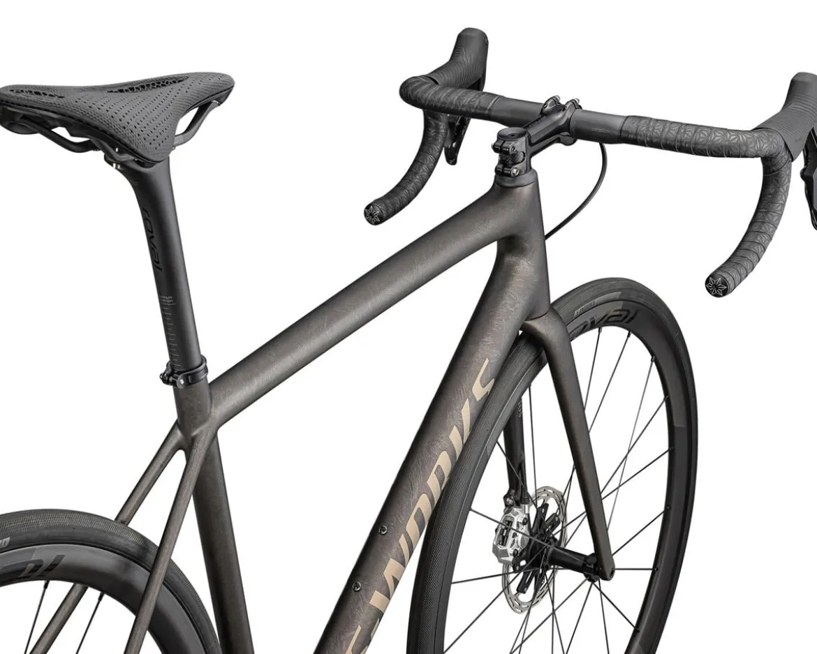 Specialized S-Works Aethos (Doppio/Gunmetal/Gold) (58cm) (SRAM Red AXS)