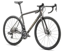 Specialized S-Works Aethos (Doppio/Gunmetal/Gold) (58cm) (SRAM Red AXS)