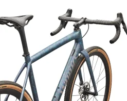 Specialized S-Works Crux Gravel Bike (Grey Blue Fjord/Metallic Desert Metallic) (49cm) (SRAM RED XPLR E1 AXS)