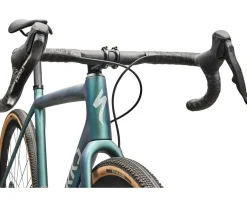 Specialized S-Works Crux Gravel Bike (Premium Fjord/Dolomite Metallic) (54cm) (SRAM RED XPLR E1 AXS)