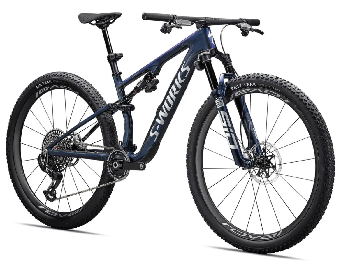 Specialized S-Works Epic 8 (Cyan Pearl/White Silver) (S) (SRAM AXS)