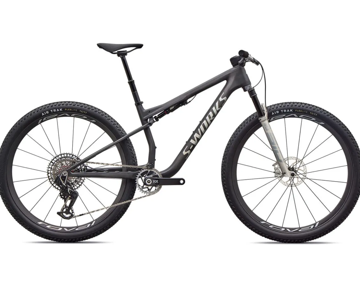 Specialized S-Works Epic 9 Ultralight LTD (Satin Carbon/Silver Foil) (S)