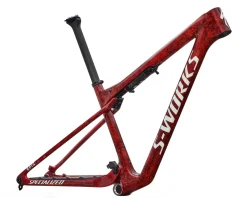 Specialized S-Works Epic World Cup Frameset (Gloss Red/Metallic White Silver) (XS)