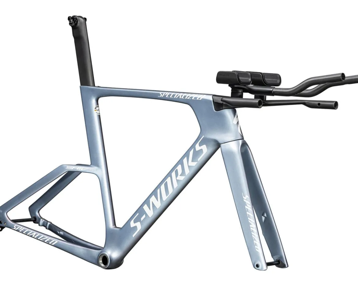 Specialized S-Works Shiv TT Disc Module (Gloss Glacial/Metallic White Silver) (XS)