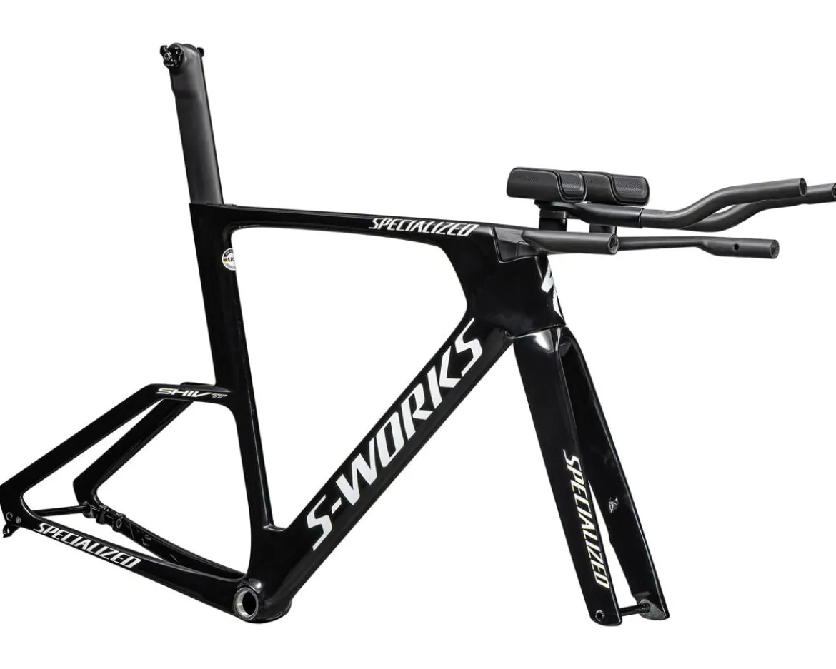 Specialized S-Works Shiv TT Disc Module (Tarmac Black/Metallic White Silver) (XS)