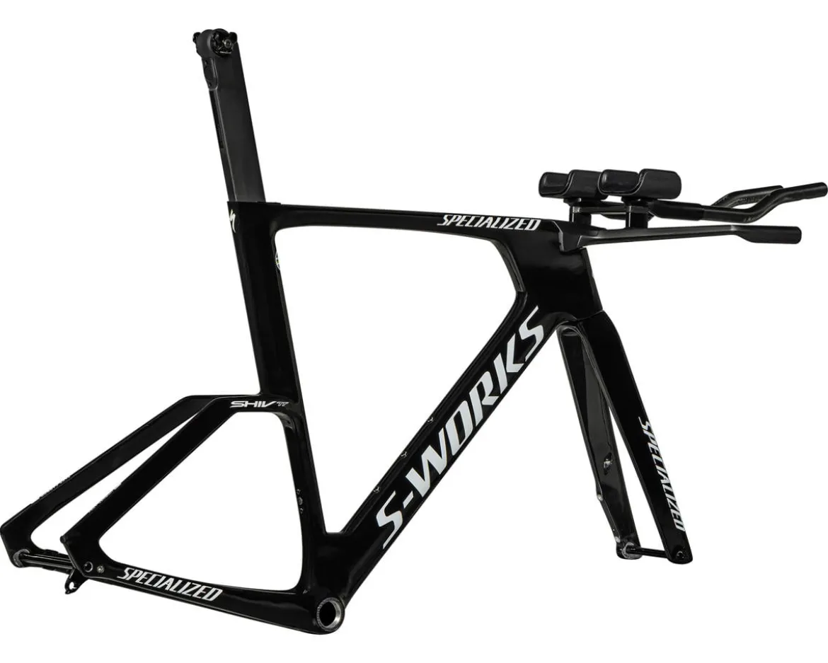 Specialized S-Works Shiv TT Disc Module (Tarmac Black/Metallic White Silver) (XS)