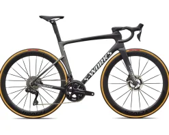 Specialized S-Works Tarmac SL9 (Gloss Carbon/Gloss White) (54cm) (FACT 12r Carbon) (Shimano Dura-Ace Di2)