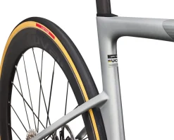 Specialized S-Works Tarmac SL9 (Satin Silver Dust/Gloss Chrome) (54cm) (FACT 12r Carbon) (SRAM RED AXS)