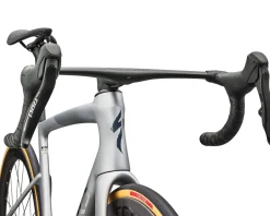 Specialized S-Works Tarmac SL9 (Satin Silver Dust/Gloss Chrome) (54cm) (FACT 12r Carbon) (SRAM RED AXS)