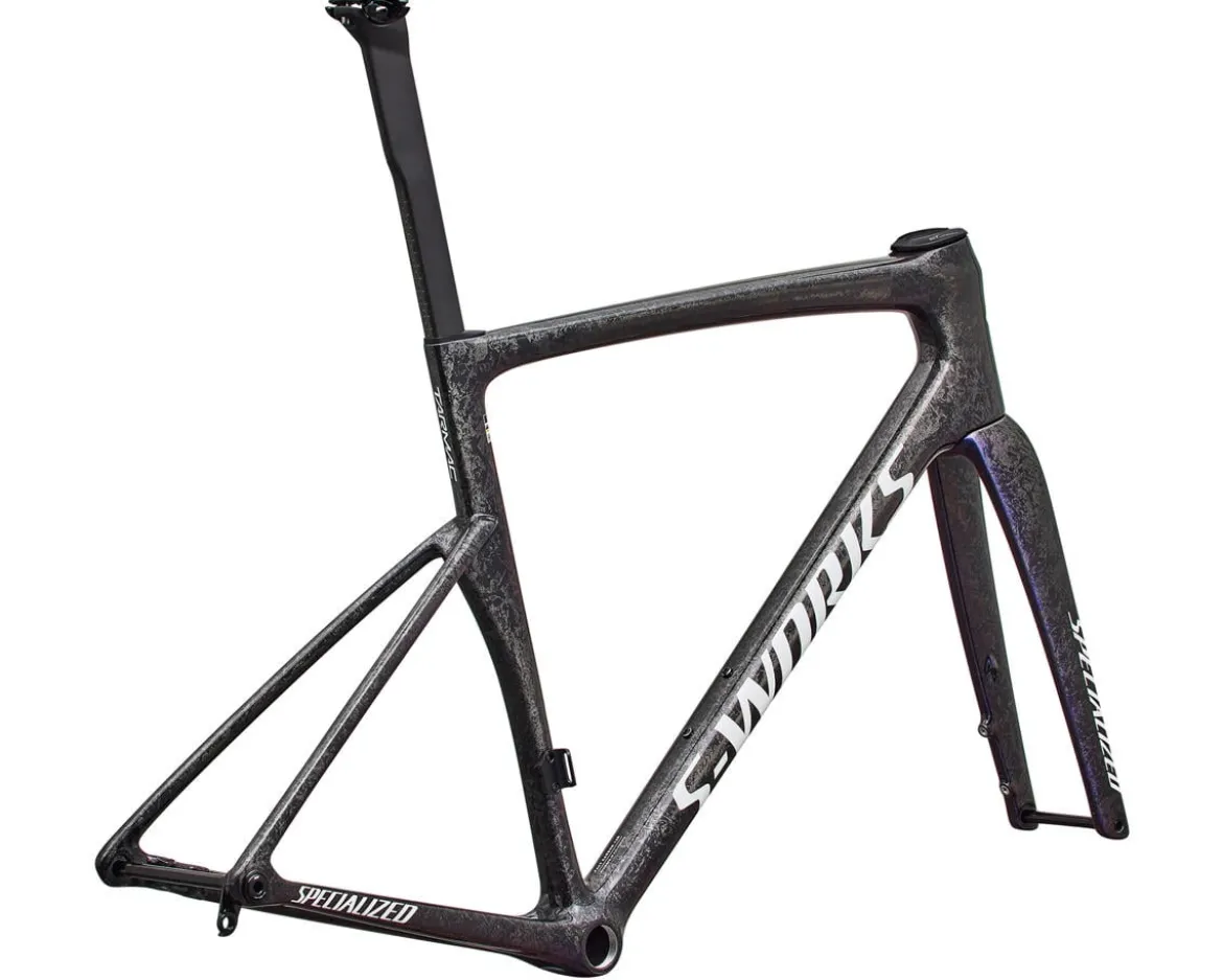 Specialized S-Works Tarmac SL9 Frameset (Gloss Carbon/Red to Blue Pearl/White) (54cm)
