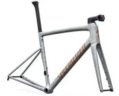 Specialized Tarmac SL8 Frameset (Silver/Shadow Silver Dry Impasto/Orange) (52cm) (10r)