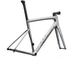 Specialized Tarmac SL8 Frameset (Silver/Shadow Silver Dry Impasto/Orange) (52cm) (10r)