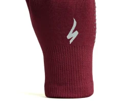 Specialized Thermal Knit Long Finger Gloves (Maroon) (L)