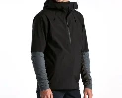 Specialized Trail-Series Short Sleeve Rain Anorak (Black) (S)