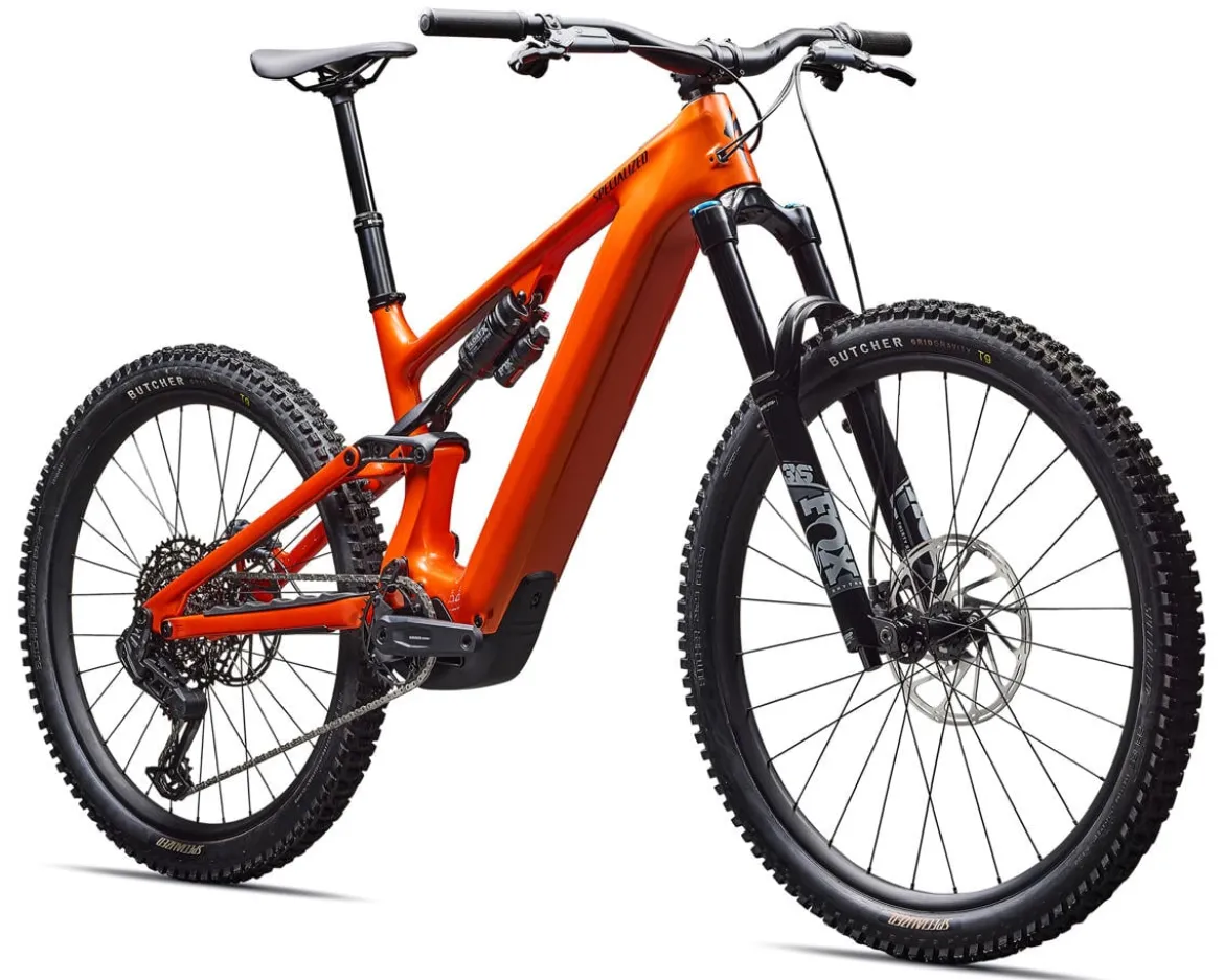 Specialized Turbo Levo 4 Comp Carbon E-Bike (Orange Tint Over Silver/Dark Navy) (S3)