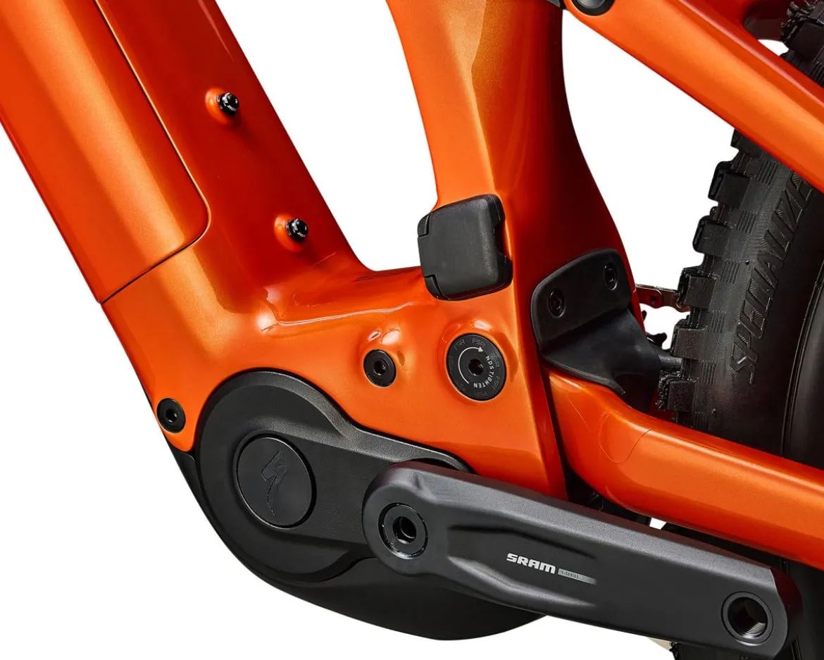 Specialized Turbo Levo 4 Comp Carbon E-Bike (Orange Tint Over Silver/Dark Navy) (S3)