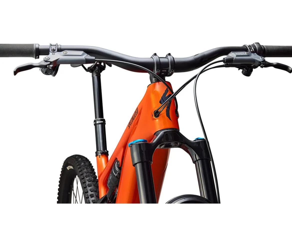 Specialized Turbo Levo 4 Comp Carbon E-Bike (Orange Tint Over Silver/Dark Navy) (S3)