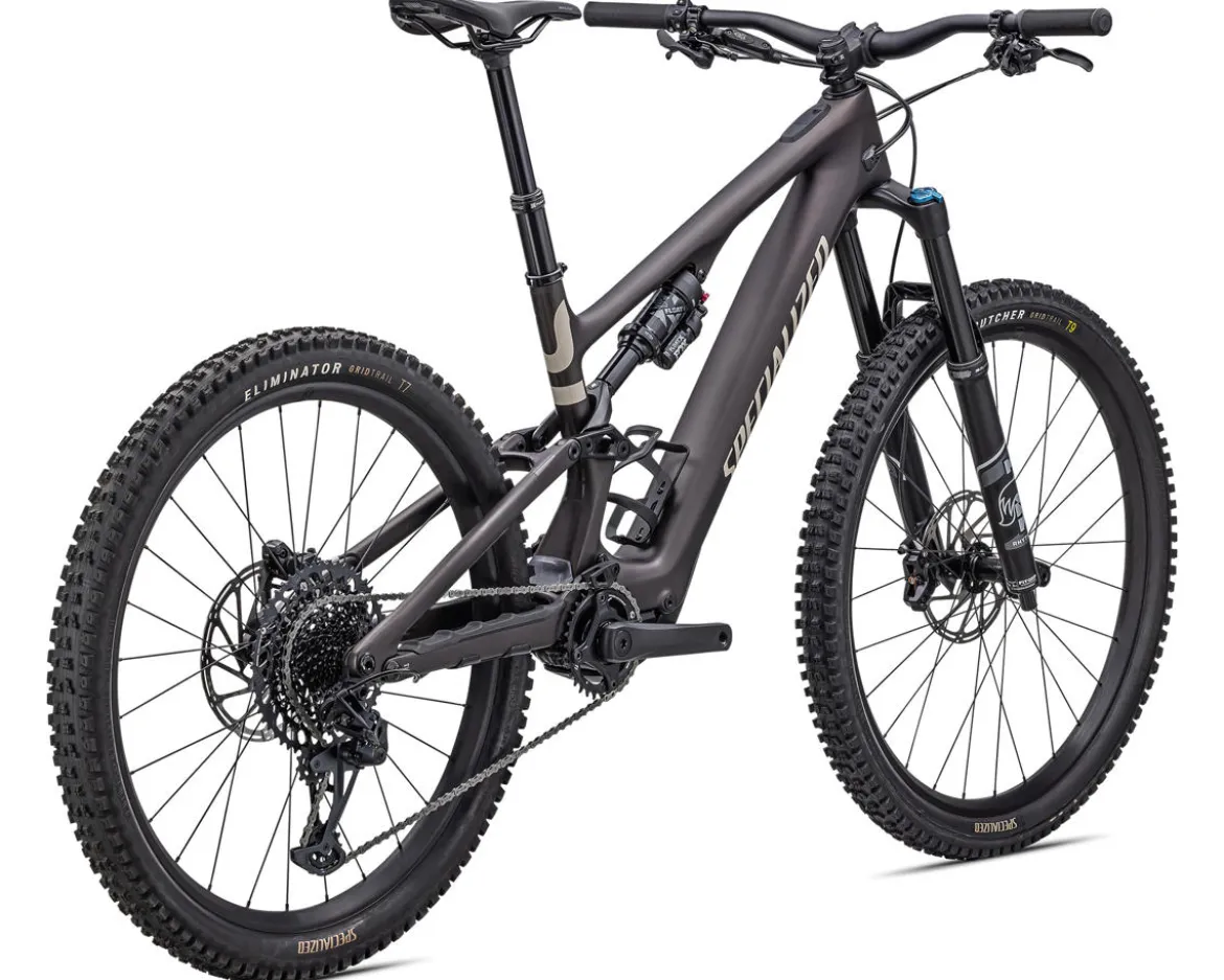Specialized Turbo Levo SL 2 Comp Carbon E-Bike (Satin Doppio/Sand/Silver Dust) (S6) (Shipping Available)