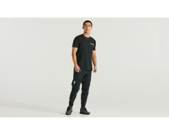 Specialized Turbo Logo Short Sleeve T-Shirt (Black) (M)