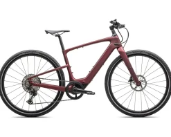 Specialized Turbo Vado SL 2 6.0 Carbon E-Bike (Satin Red Sky/Red Onyx Frost) (S)