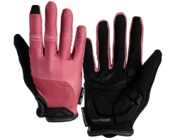 Specialized Women's Body Geometry Dual-Gel Long Finger Gloves (Dusty Rose) (S)