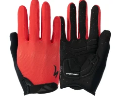 Specialized Women's Body Geometry Sport Gel Long Finger Gloves (Red) (S)
