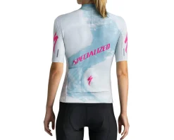 Specialized Women's Foundation Graphic Short Sleeve Jersey (Sea Foam/Rebel Pink) (S)
