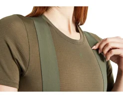Specialized Women's Power Grid Short Sleeve Base Layer (Oak Green) (M)