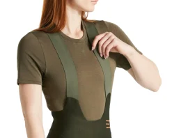 Specialized Women's Power Grid Short Sleeve Base Layer (Oak Green) (M)