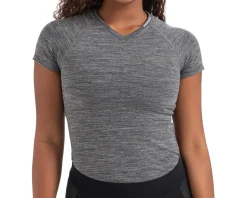 Specialized Women's Seamless Short Sleeve Base Layer (Heather Grey) (XS)