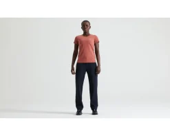 Specialized Women's S-Logo Short Sleeve T-Shirt (Terra Cotta) (XS)