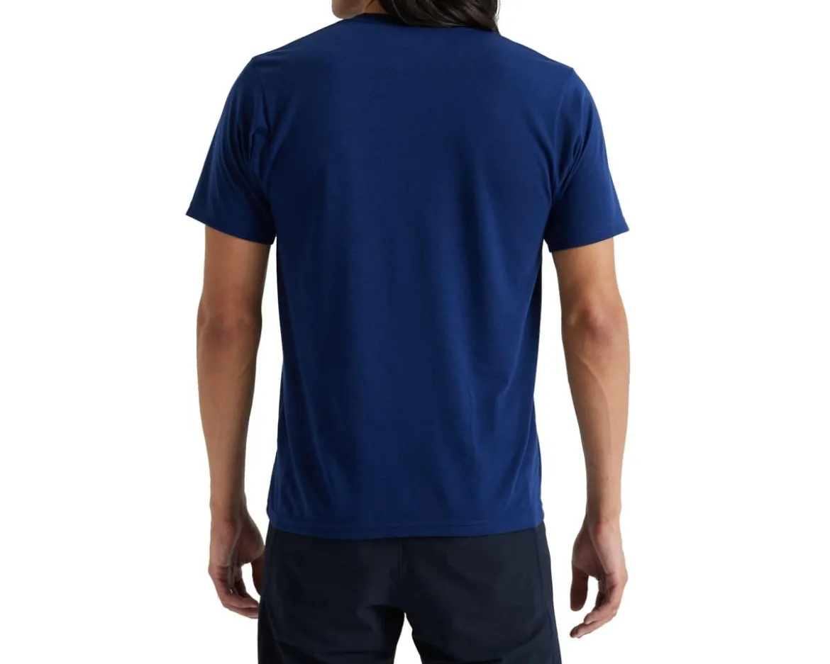 Specialized Wordmark Short Sleeve Tee (Deep Marine Blue) (S)