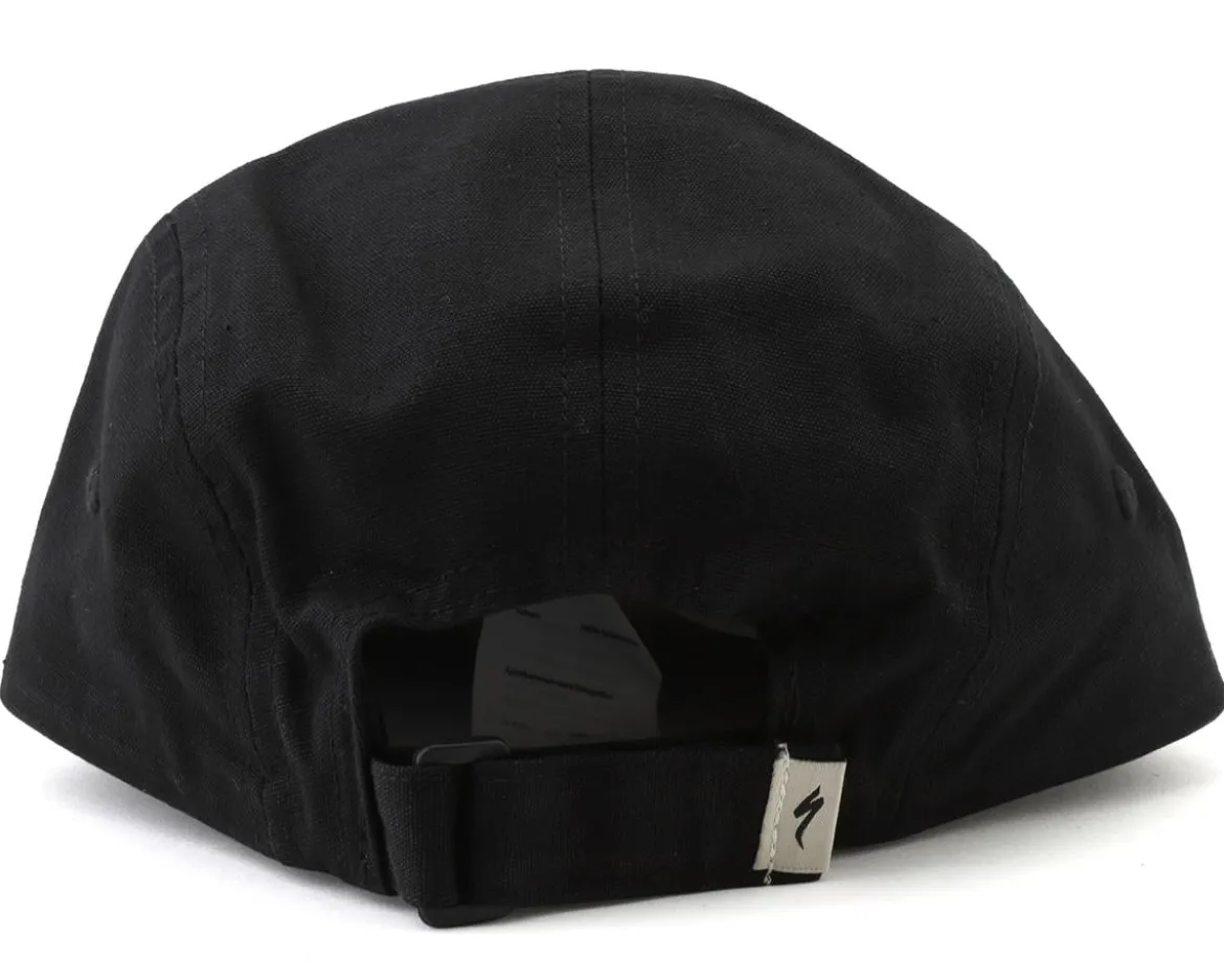 Specialized Youth 5 Panel Camper Hat (Black) (Eyes Graphic) (Universal Youth)