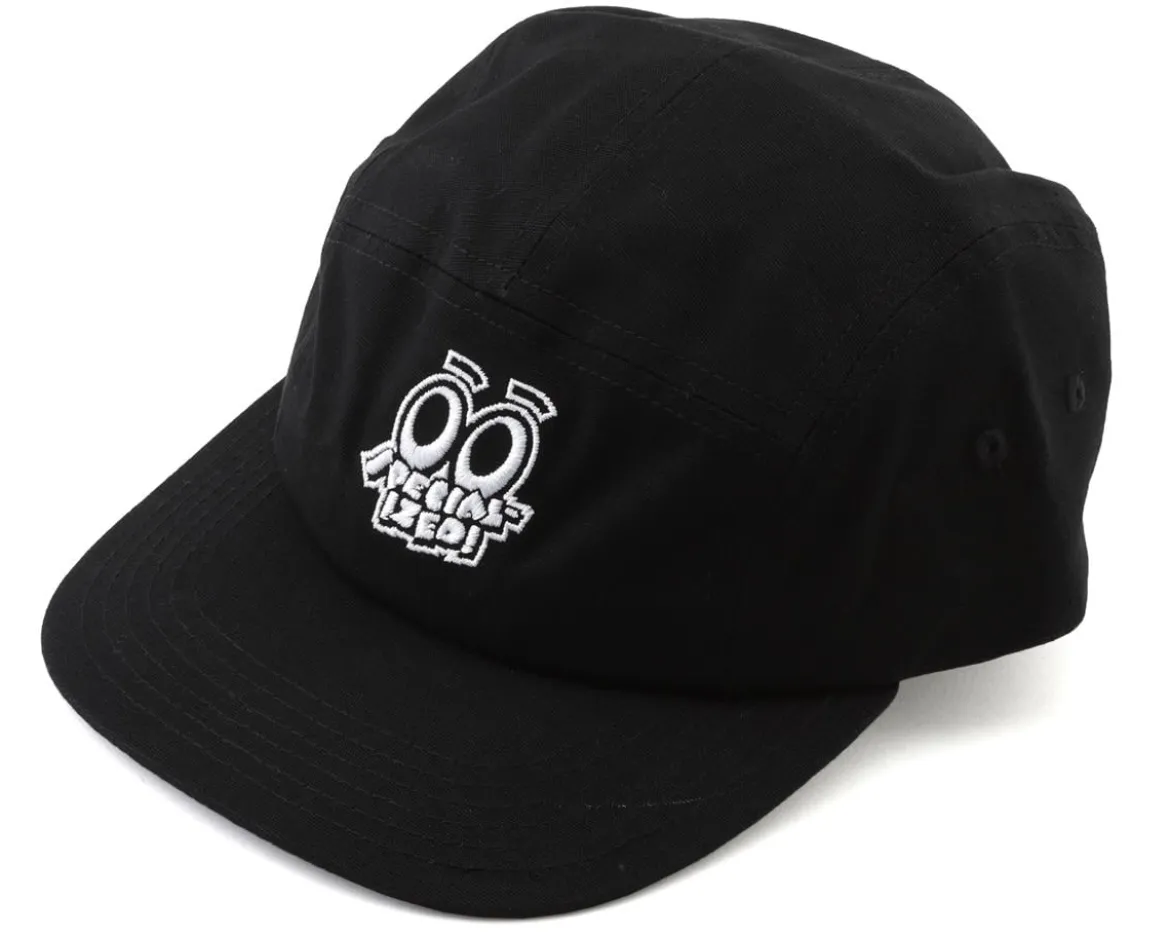 Specialized Youth 5 Panel Camper Hat (Black) (Eyes Graphic) (Universal Youth)
