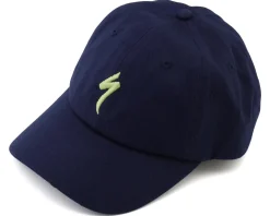 Specialized Youth S-Logo 6 Panel Dad Hat (Blue) (Universal Youth)