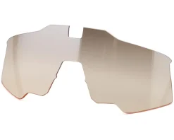 100% Speedcraft Air Replacement Lens (Low-light Yellow Silver Mirror)