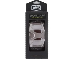100% Sportcoupe Replacement Lens (HiPER Silver Mirror)