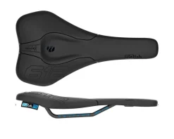 SQlab 612 Ergowave R Saddle (Black) (Hollow S-Tube Alloy Rails) (120mm)