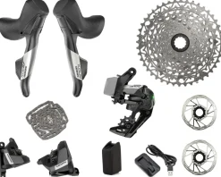 SRAM Apex AXS XPLR Gravel Groupset (Black) (1 x 12 Speed) (11-44T)