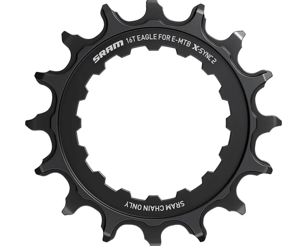 SRAM Bosch Direct Mount X-Sync 2 Eagle Chainring (Black) (11/12-Speed) (16T)