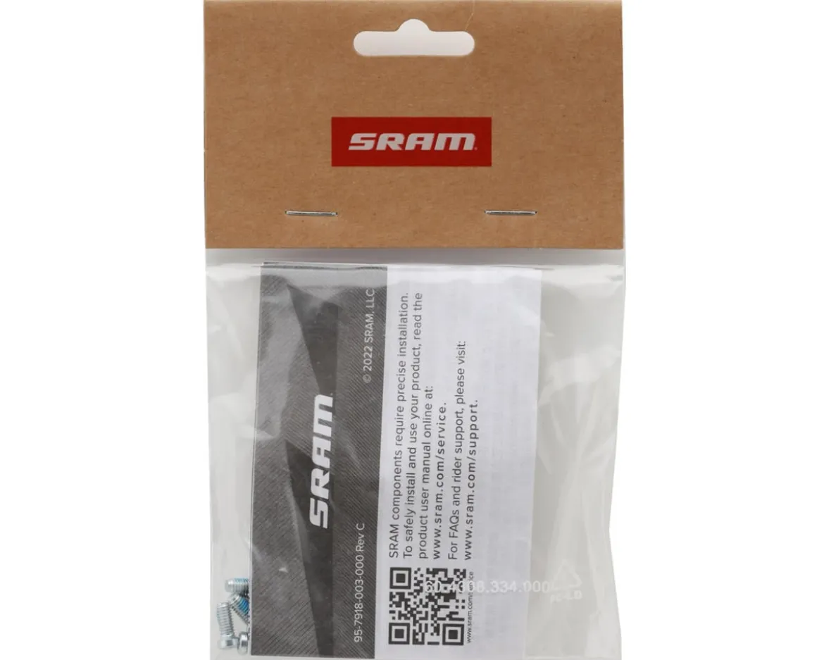 SRAM Crank Spider Torx Bolt Kit (Silver) (T20) (8)