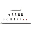 SRAM Disc Brake Hydraulic Hose Kit (Black) (2000mm) (Silver Banjo)