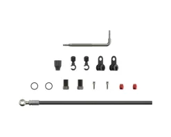 SRAM Disc Brake Hydraulic Hose Kit (Black) (2000mm) (Silver Banjo)